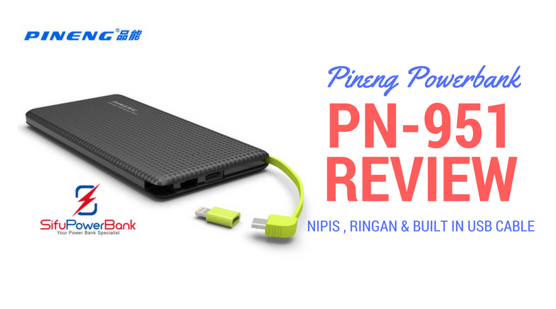 Power Bank 10000mAh Pineng PN-951 Review 1